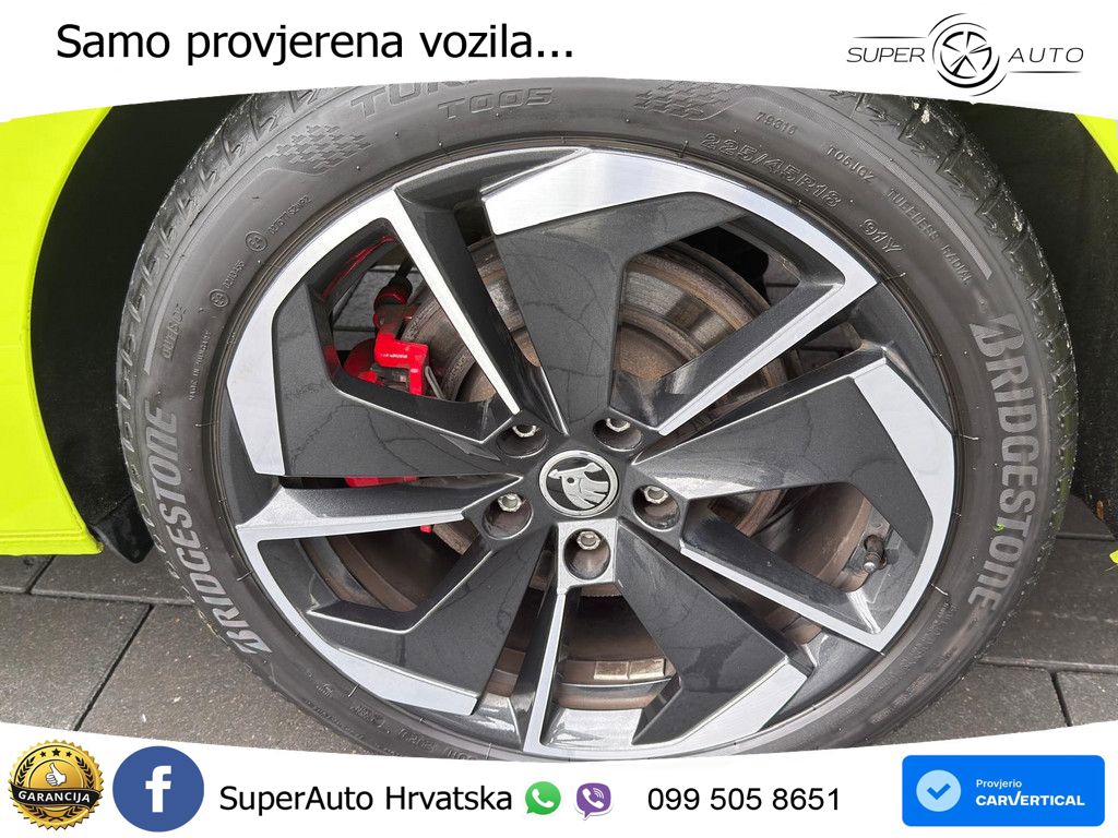 Škoda Octavia Combi RS 2.0 TSI (245 KS) DSG LED+GR SJED+ACC