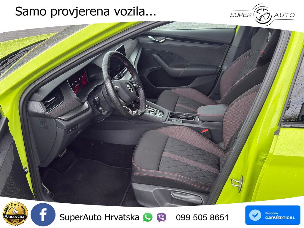 Škoda Octavia Combi RS 2.0 TSI (245 KS) DSG LED+GR SJED+ACC