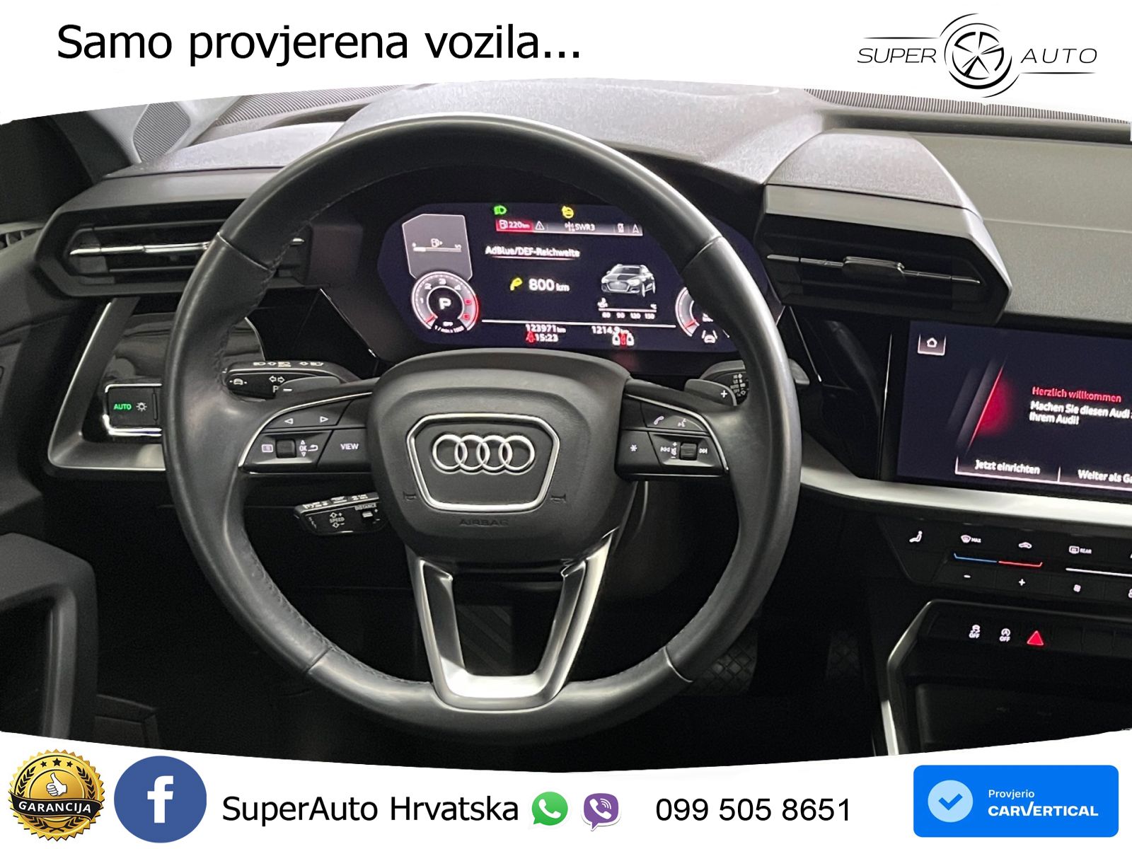 Audi A3 35 TDI (150 KS) S tronic LED+ACC