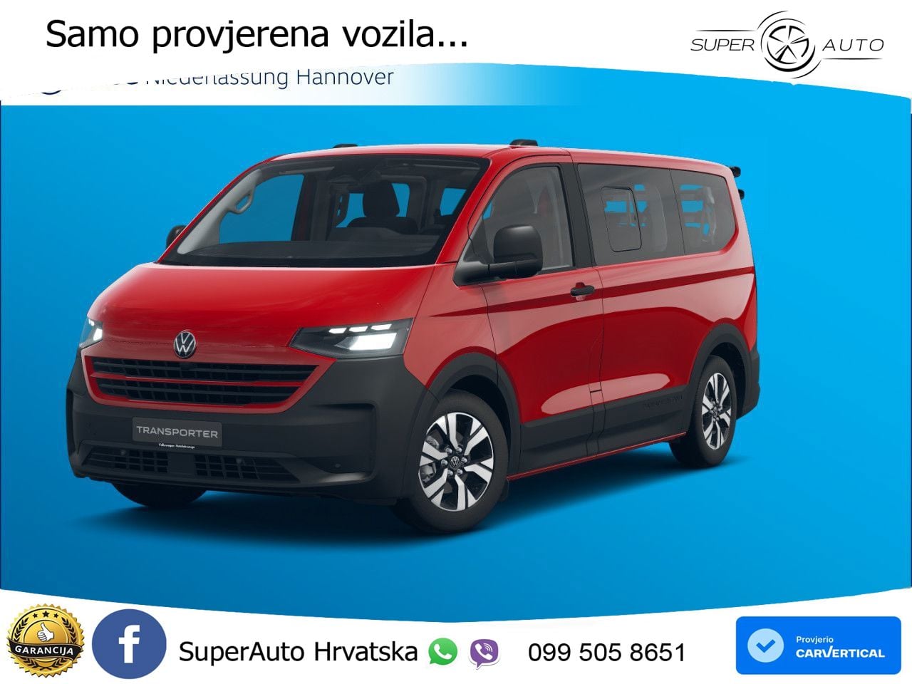 Volkswagen Transporter T7 PanAmericana Assistenz+ 8-Sitzer 218 KS