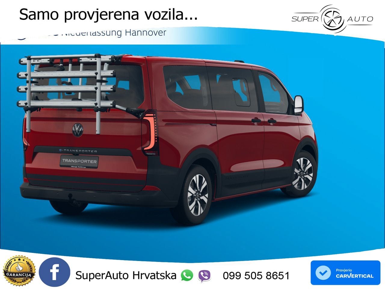 Volkswagen Transporter T7 PanAmericana Assistenz+ 8-Sitzer 218 KS