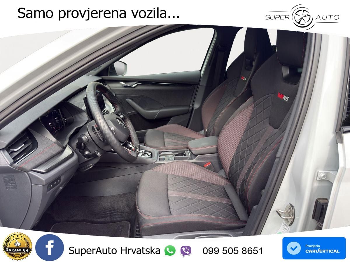 Škoda Octavia Combi RS 2.0 TDI (200 KS) DSG MATRIX+GR SJED+KAM