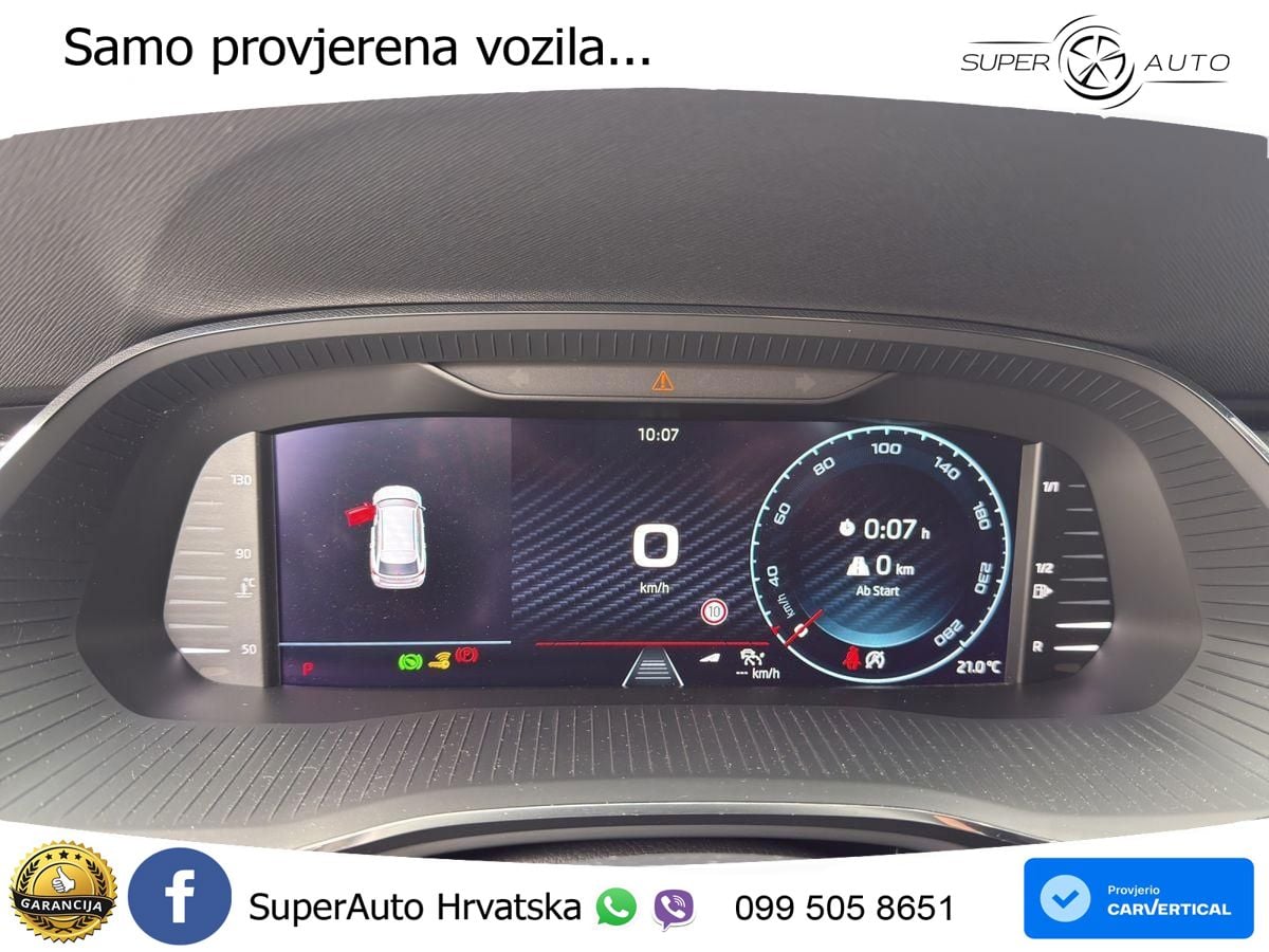Škoda Octavia Combi RS 2.0 TDI (200 KS) DSG MATRIX+GR SJED+KAM