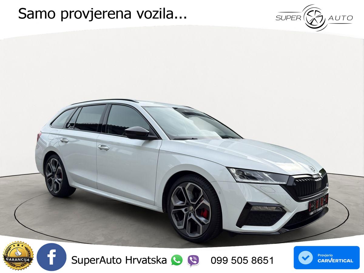 Škoda Octavia Combi RS 2.0 TDI (200 KS) DSG MATRIX+GR SJED+KAM