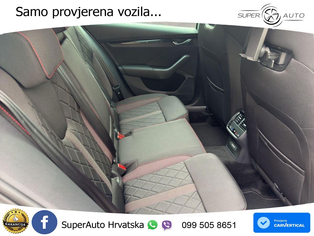 Škoda Octavia Combi RS 2.0 TDI (200 KS) DSG MATRIX+GR SJED+KAM