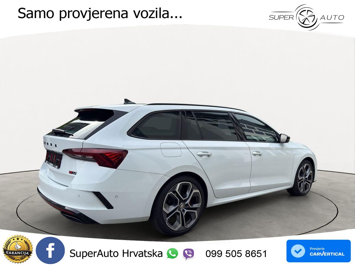 Škoda Octavia Combi RS 2.0 TDI (200 KS) DSG MATRIX+GR SJED+KAM