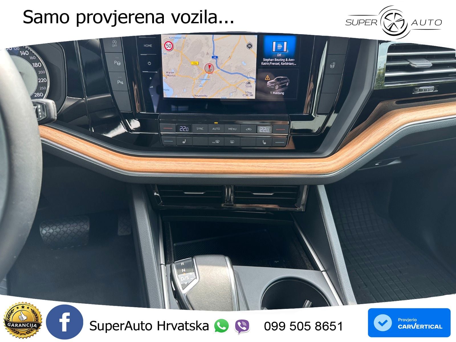 Volkswagen Touareg 3.0 V6 TDI (231 KS) 4MOTION Tiptronic ZRAČNI+ACC+GR SJED+KAM