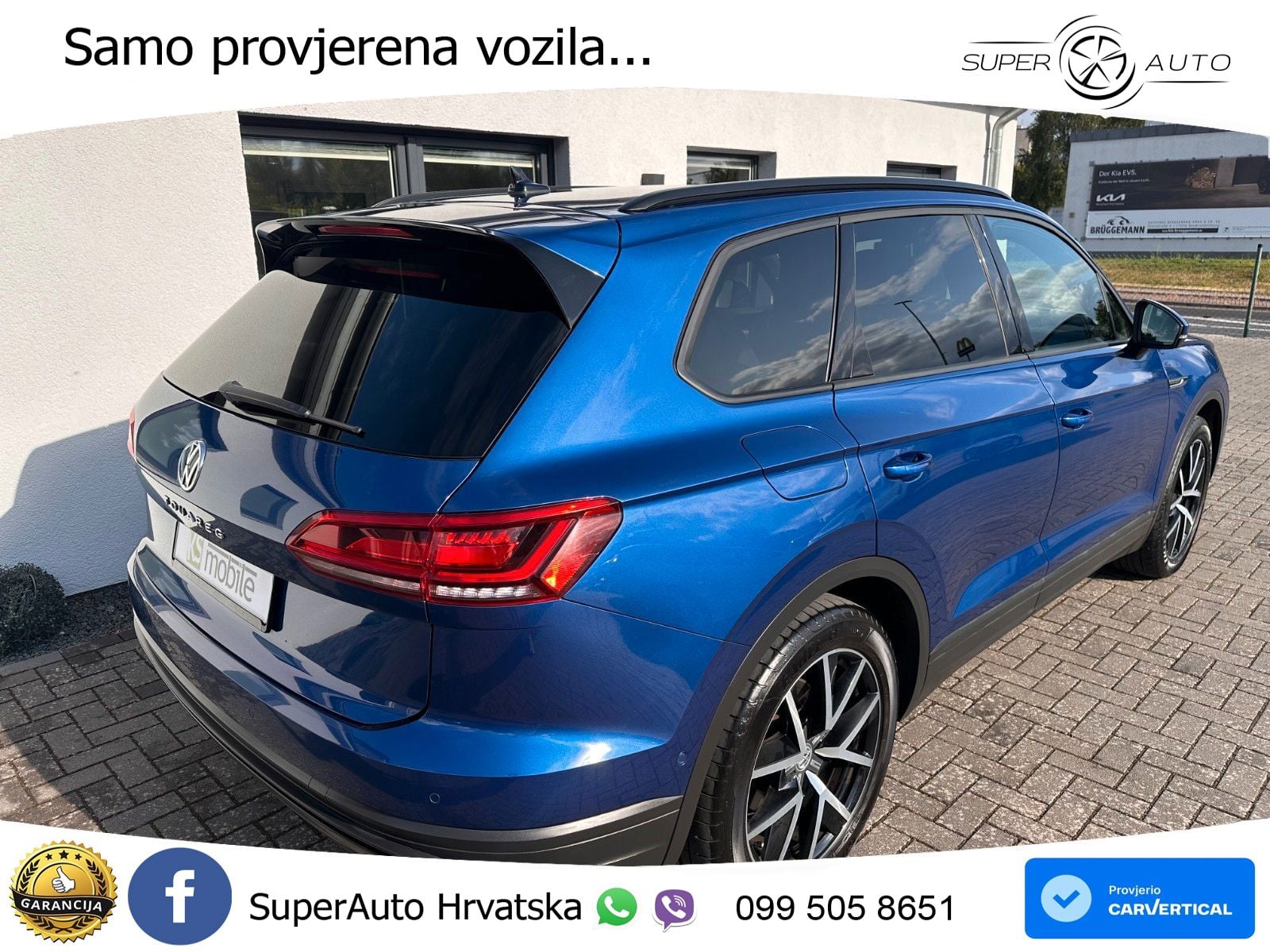 Volkswagen Touareg 3.0 V6 TDI (231 KS) 4MOTION Tiptronic ZRAČNI+ACC+GR SJED+KAM