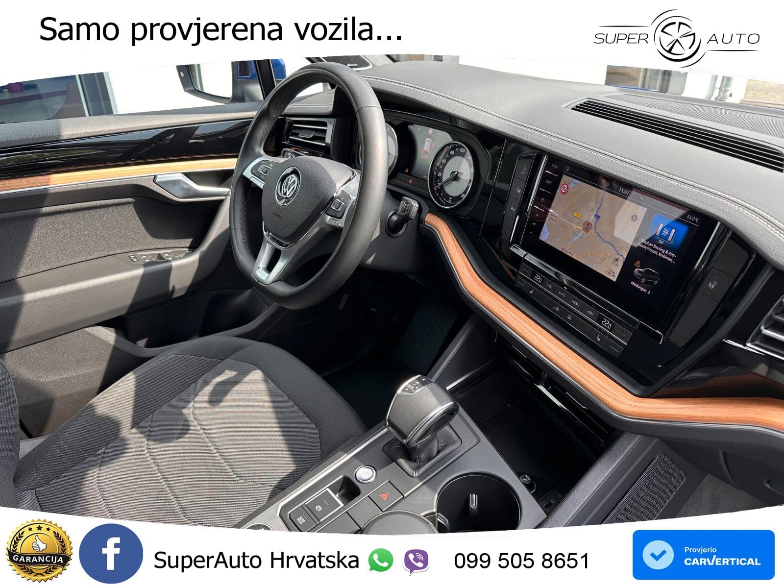 Volkswagen Touareg 3.0 V6 TDI (231 KS) 4MOTION Tiptronic ZRAČNI+ACC+GR SJED+KAM