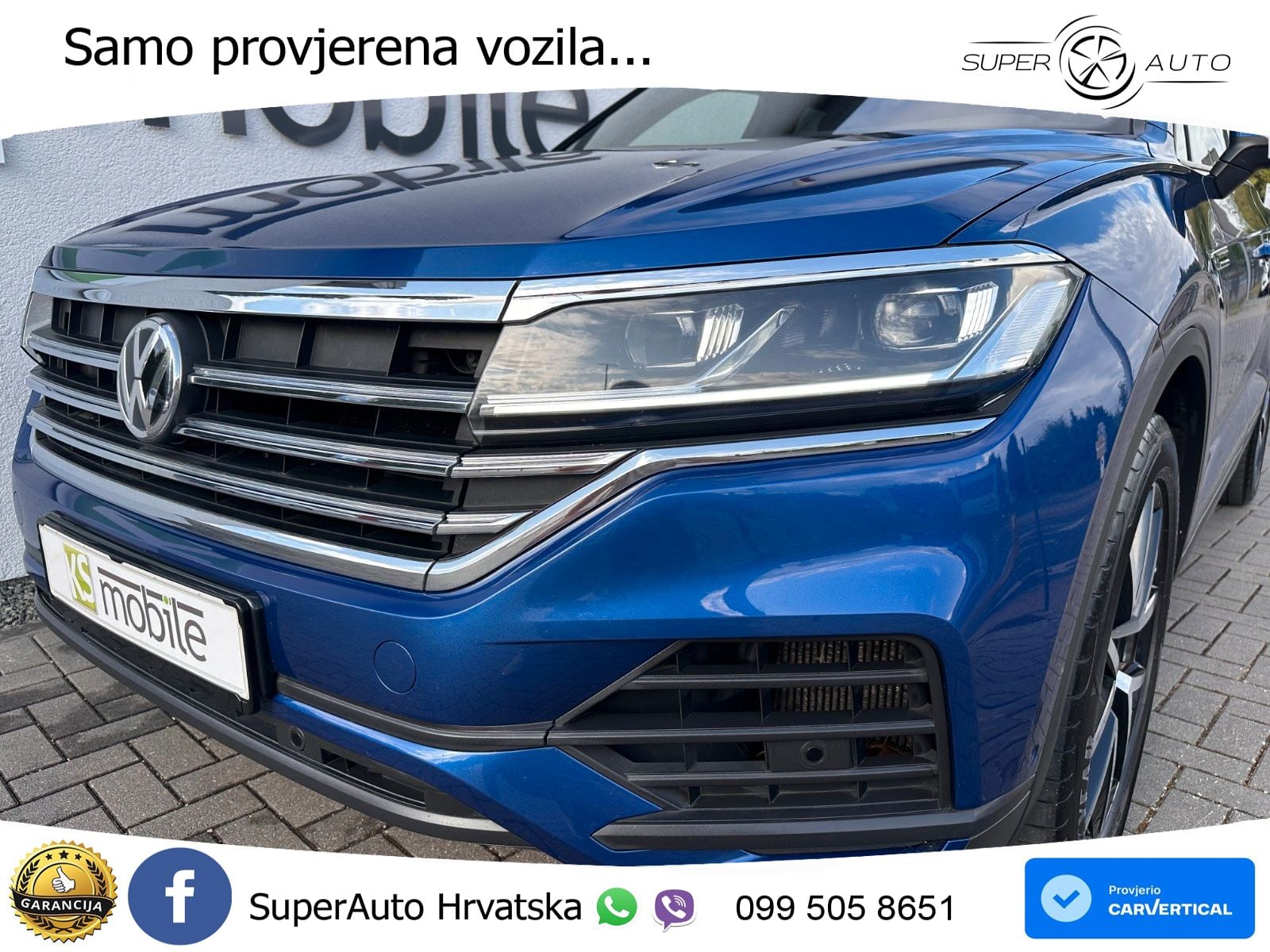 Volkswagen Touareg 3.0 V6 TDI (231 KS) 4MOTION Tiptronic ZRAČNI+ACC+GR SJED+KAM