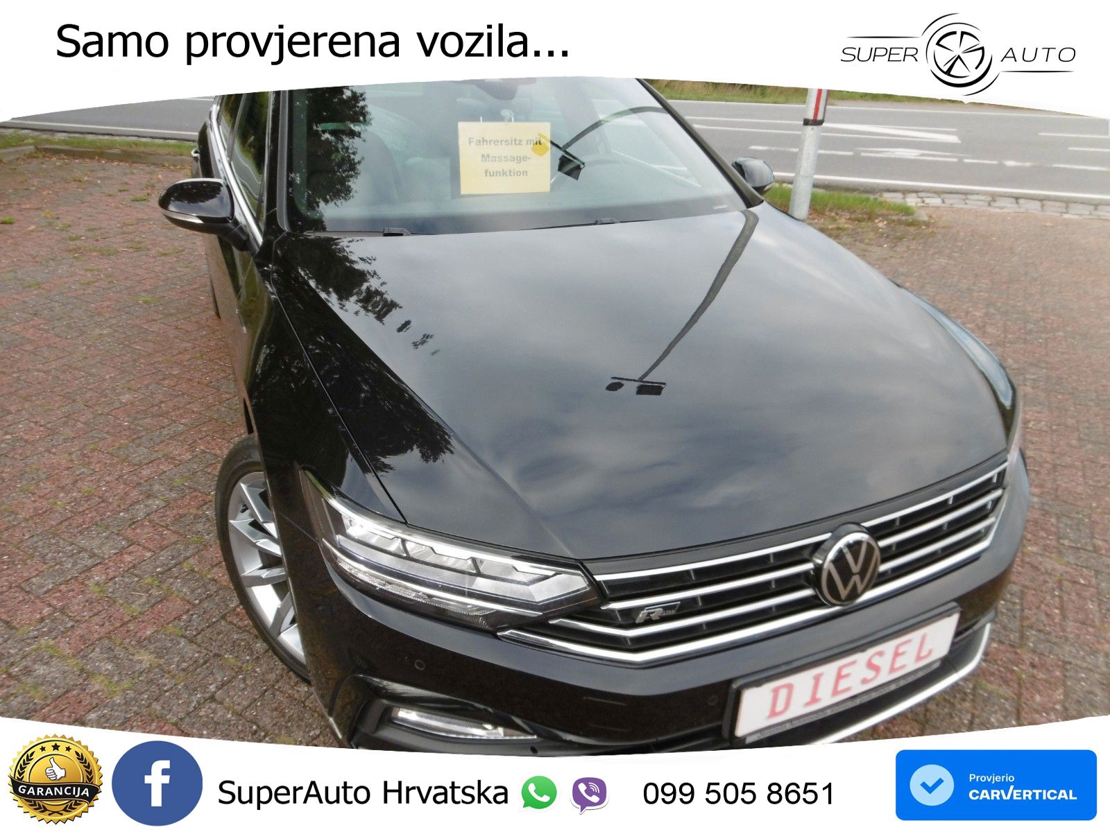 Volkswagen Passat Variant 2.0 TDI (150 KS) DSG R-Line LED+GR SJED+ACC