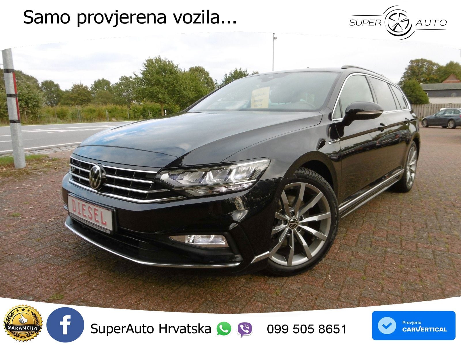 Volkswagen Passat Variant 2.0 TDI (150 KS) DSG R-Line LED+GR SJED+ACC