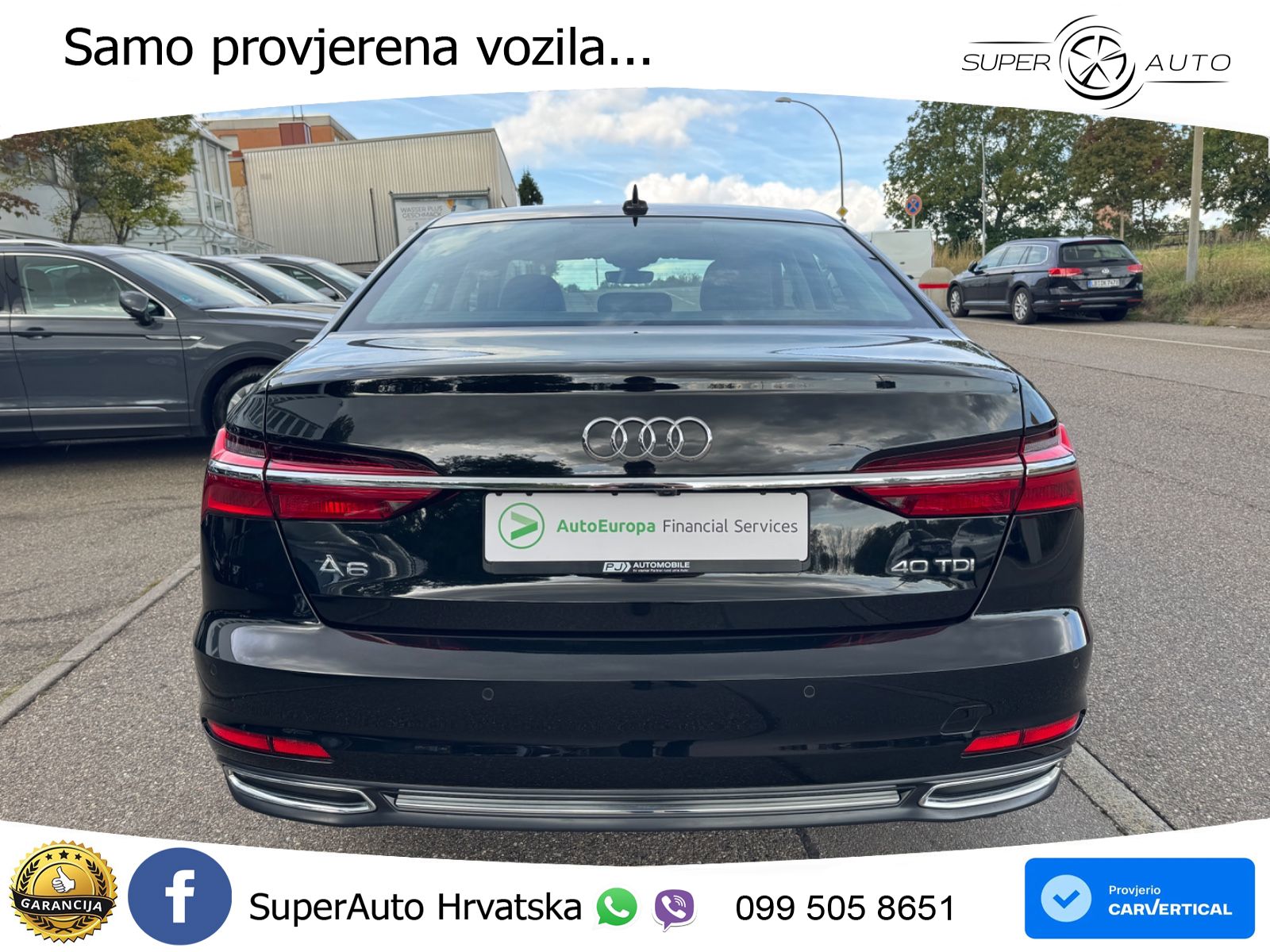 Audi A6 40 TDI (204 KS) S tronic LED+GR SJED+ACC