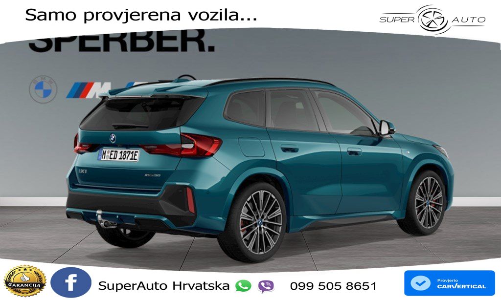 BMW iX1 68 kWh (313 KS) xDrive30 M Sport LED+GR SJED+ACC