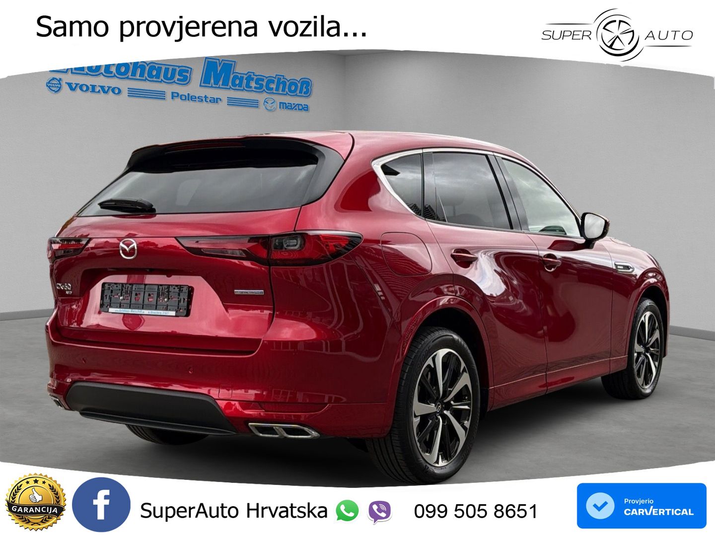 Mazda CX-60 2.5 e-Skyactiv (328 KS) AWD Automatic LED+GR SJED+ACC