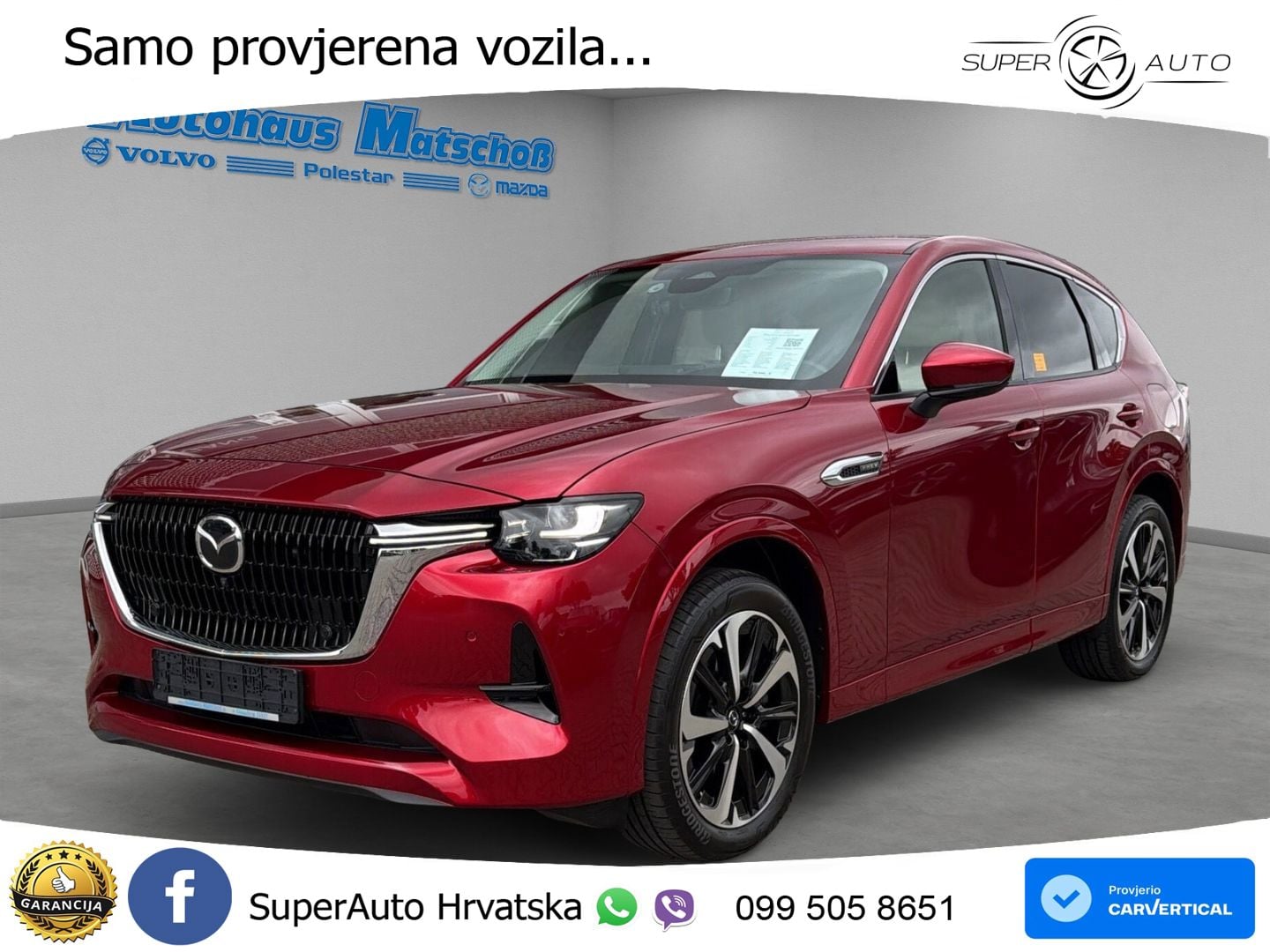 Mazda CX-60 2.5 e-Skyactiv (328 KS) AWD Automatic LED+GR SJED+ACC