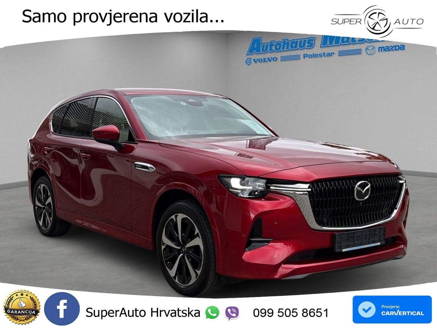 Mazda CX-60 2.5 e-Skyactiv (328 KS) AWD Automatic LED+GR SJED+ACC