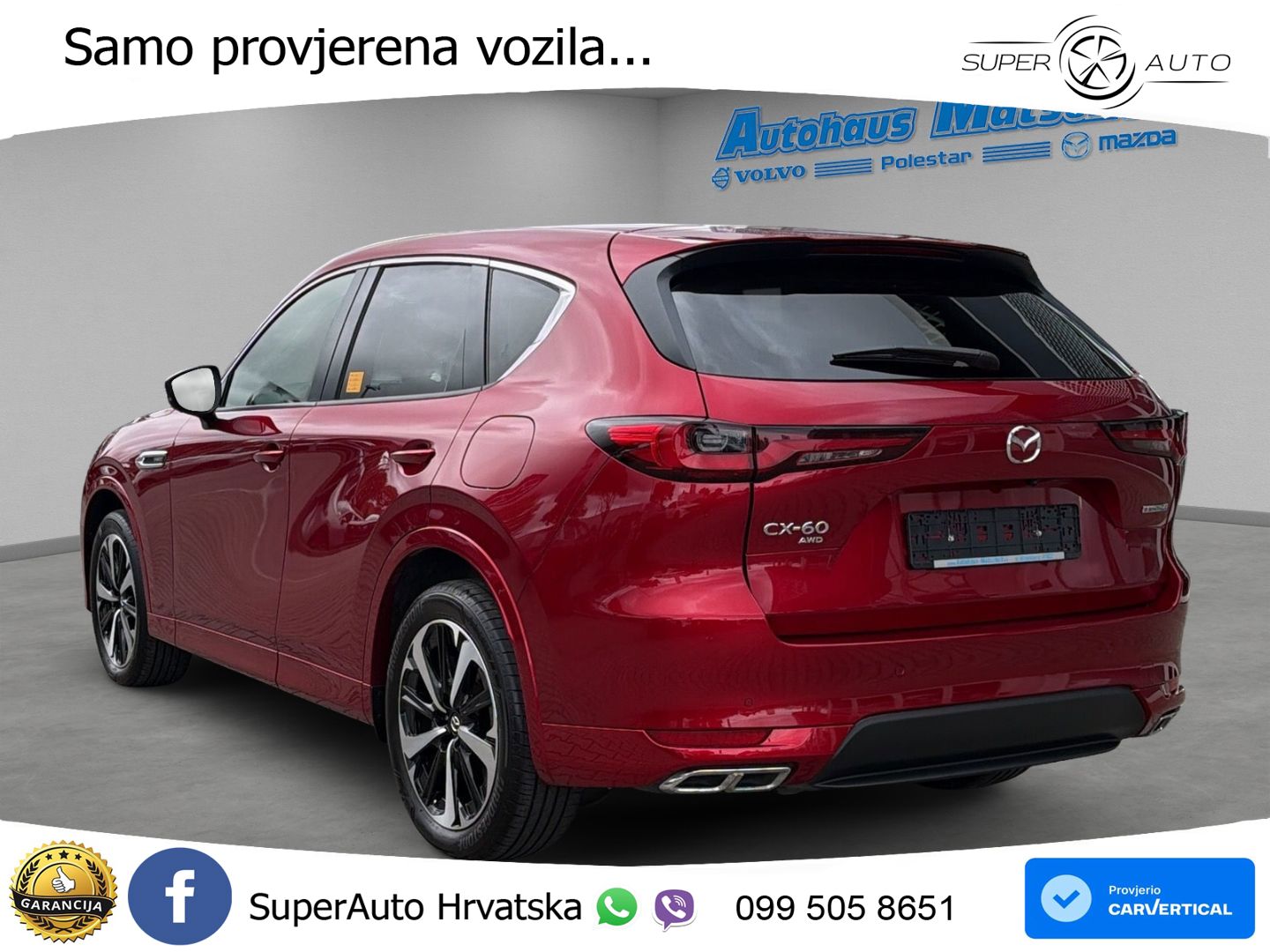 Mazda CX-60 2.5 e-Skyactiv (328 KS) AWD Automatic LED+GR SJED+ACC