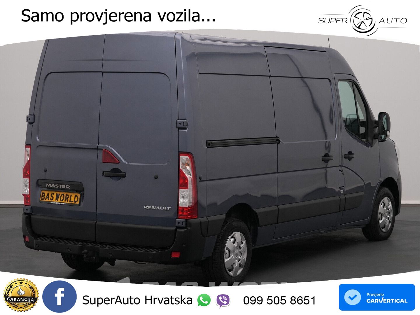 Renault Master 150PK L2H2 Airco LED Navi Cruise Trekhaak 150 KS