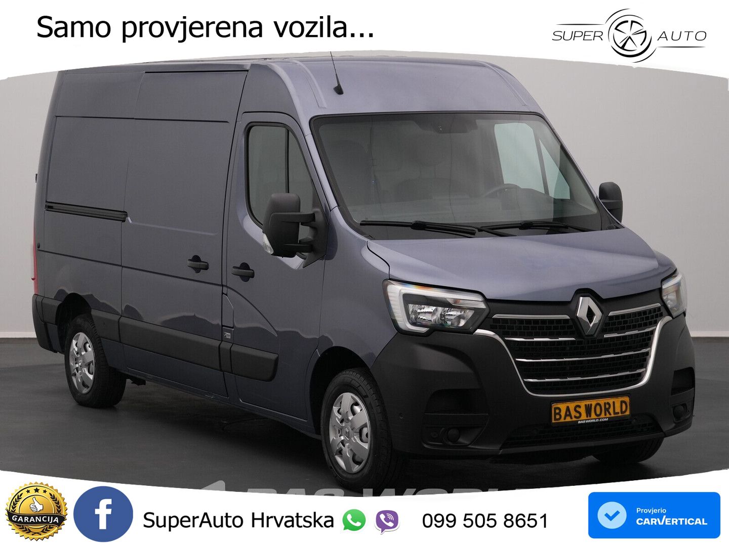 Renault Master 150PK L2H2 Airco LED Navi Cruise Trekhaak 150 KS
