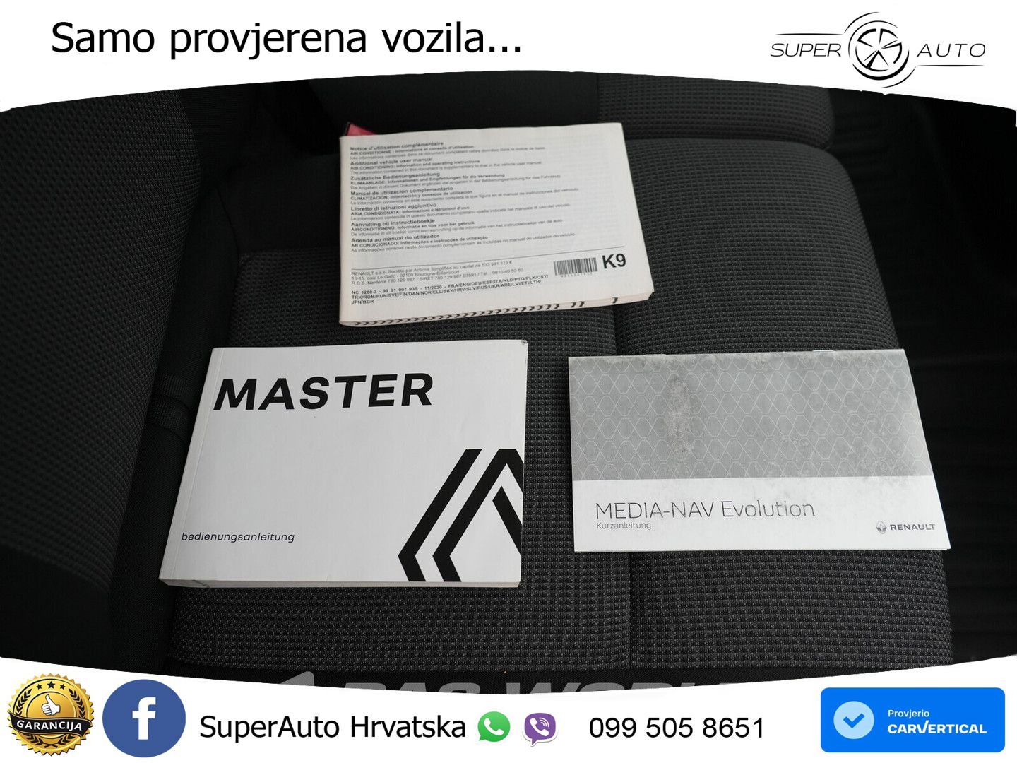 Renault Master 150PK L2H2 Airco LED Navi Cruise Trekhaak 150 KS