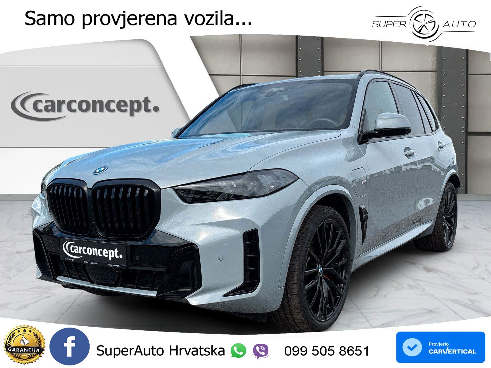 BMW X5 50e (489 KS) xDrive Steptronic M Sport LED+GR SJED+ACC