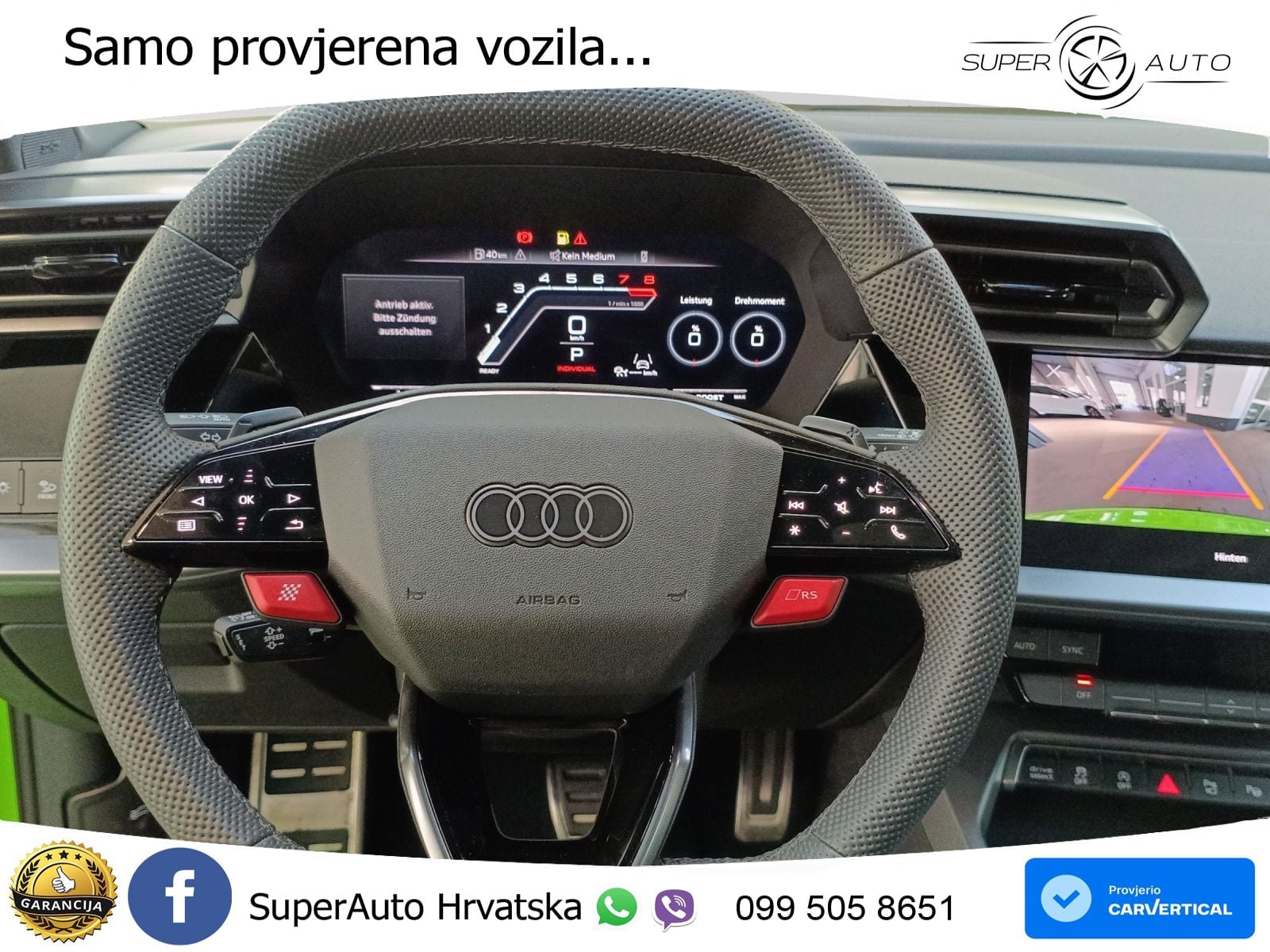 Audi RS3 Sportback 2.5 TFSI (400 KS) quattro S tronic LED+ACC