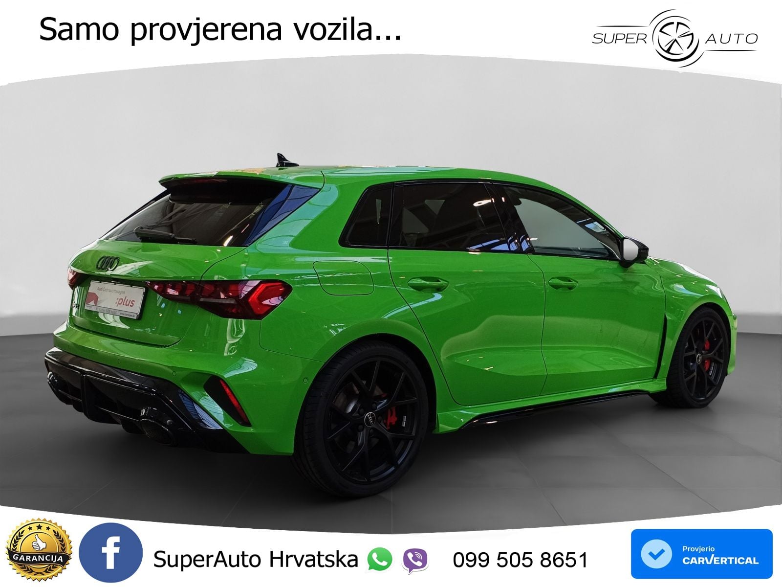 Audi RS3 Sportback 2.5 TFSI (400 KS) quattro S tronic LED+ACC