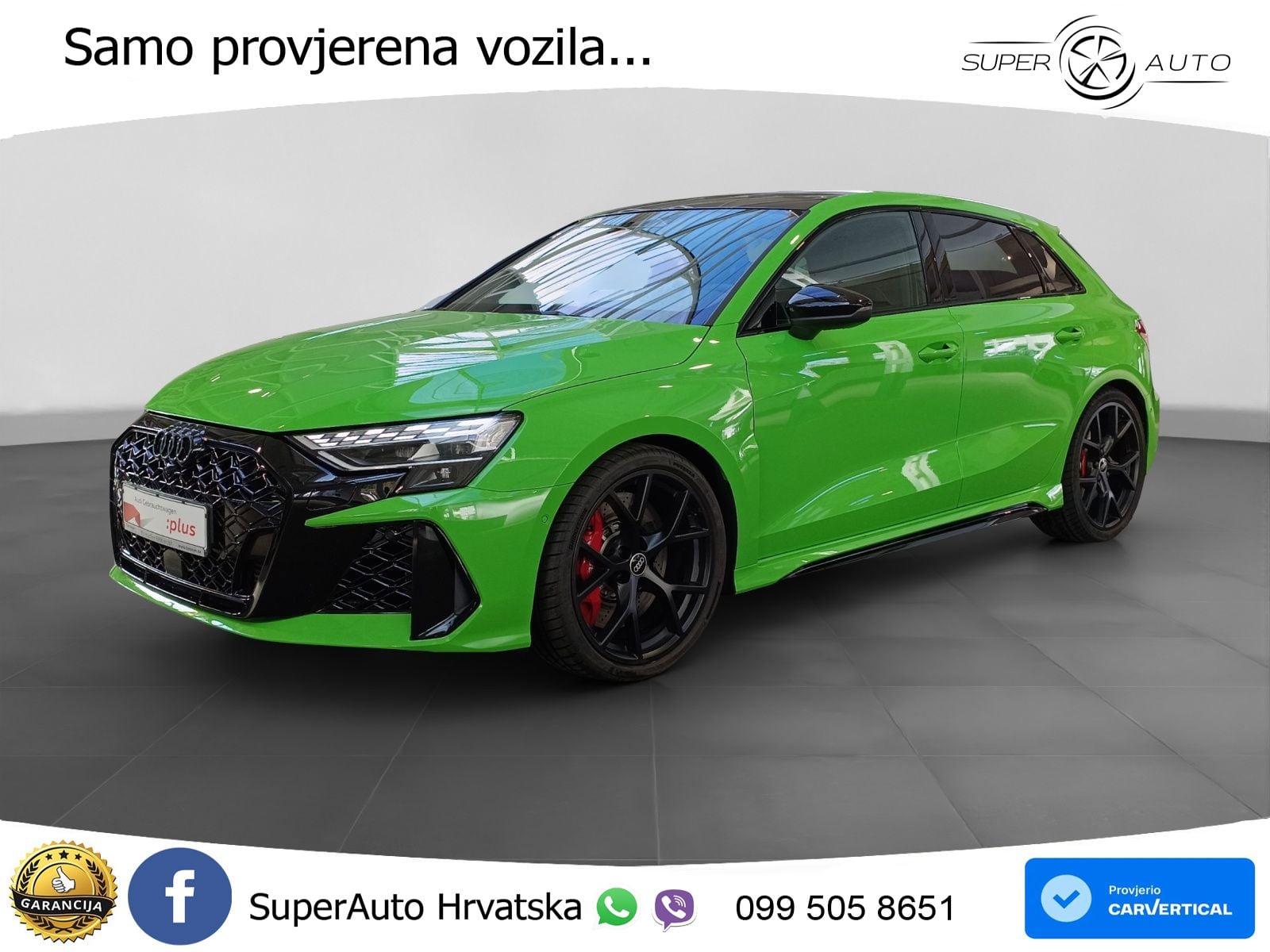 Audi RS3 Sportback 2.5 TFSI (400 KS) quattro S tronic LED+ACC