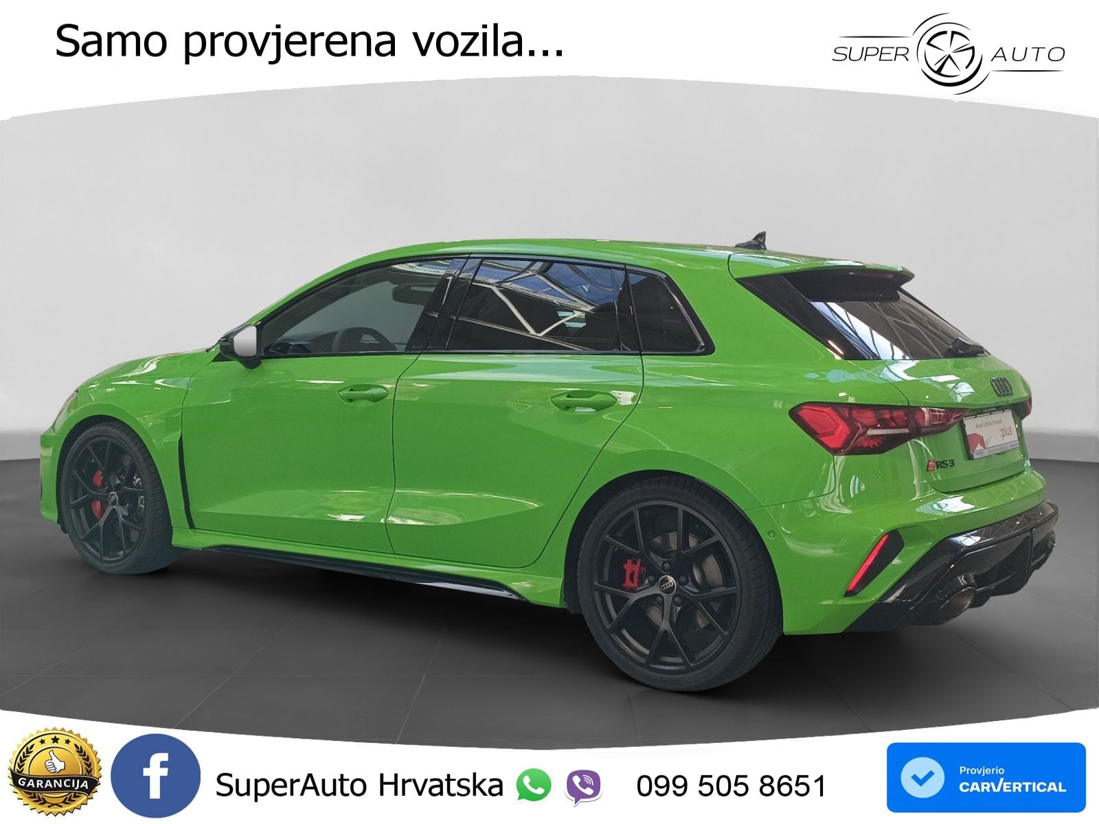 Audi RS3 Sportback 2.5 TFSI (400 KS) quattro S tronic LED+ACC