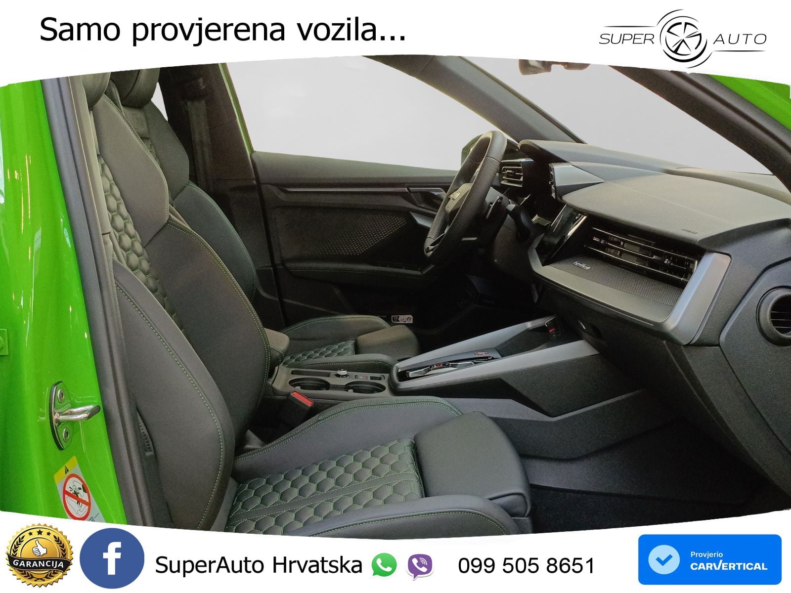 Audi RS3 Sportback 2.5 TFSI (400 KS) quattro S tronic LED+ACC