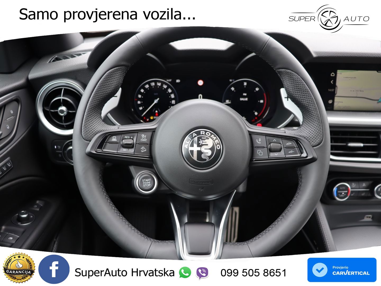 Alfa Romeo Stelvio 2.2 MultiJet II (210 KS) Q4 Automatic LED+GR SJED+ACC