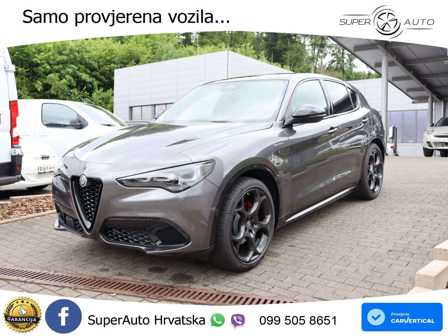 Alfa Romeo Stelvio 2.2 MultiJet II (210 KS) Q4 Automatic LED+GR SJED+ACC