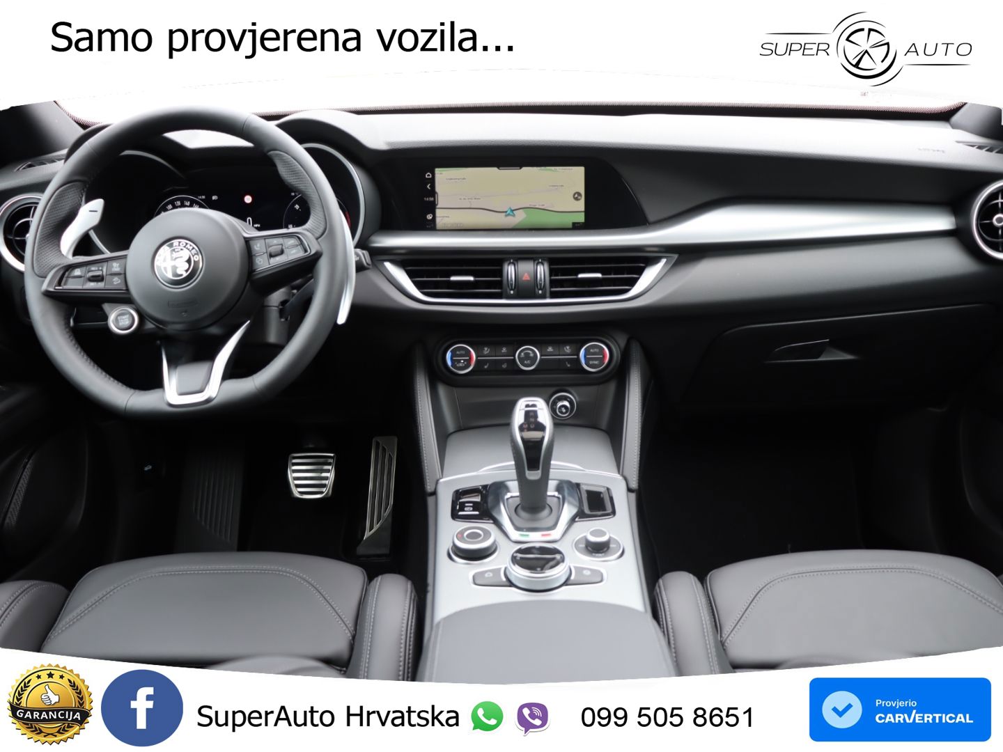Alfa Romeo Stelvio 2.2 MultiJet II (210 KS) Q4 Automatic LED+GR SJED+ACC