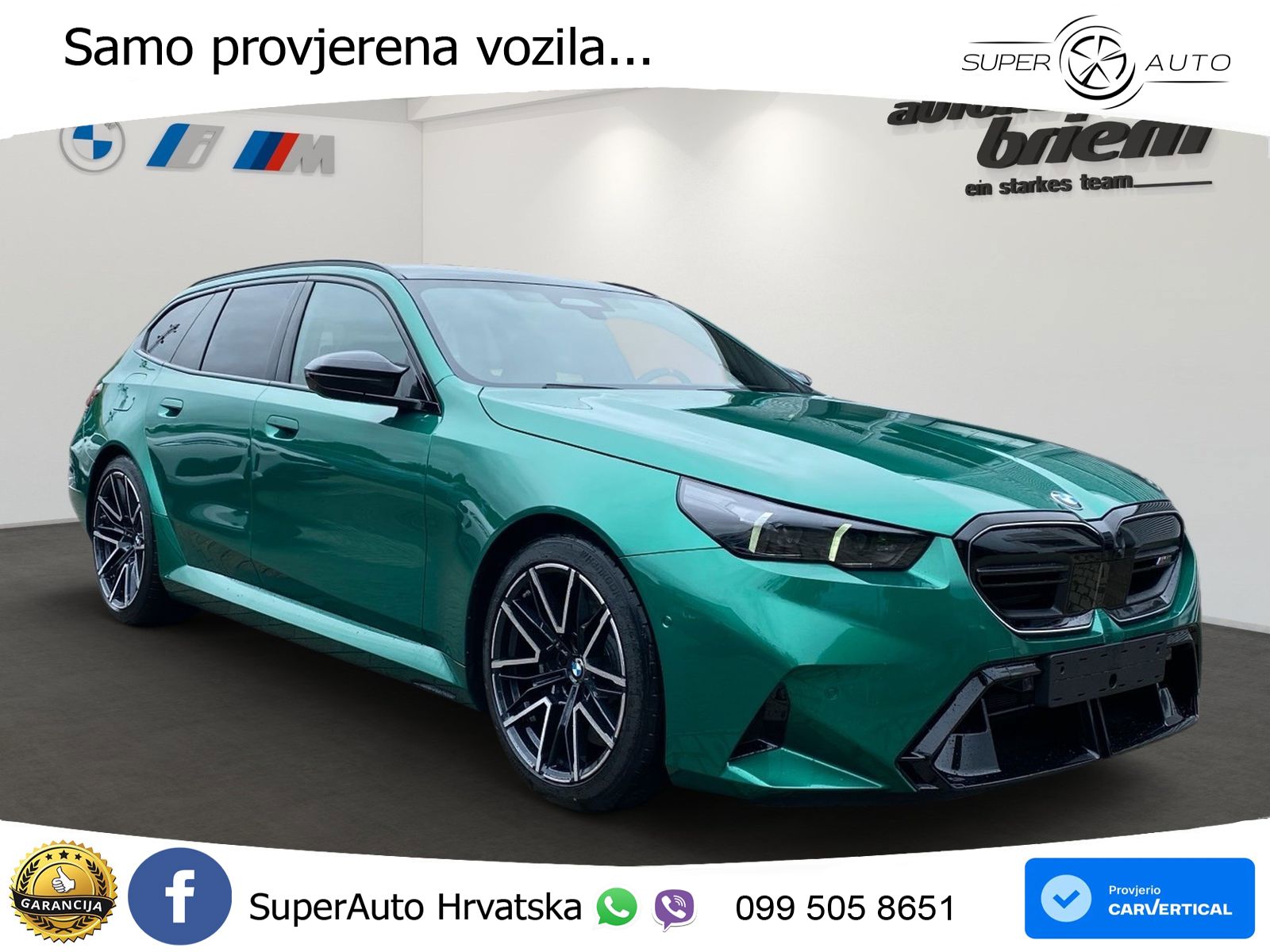 BMW M5 Touring 4.4 V8 (727 KS) xDrive Steptronic ACC+GR SJED+360+PANO