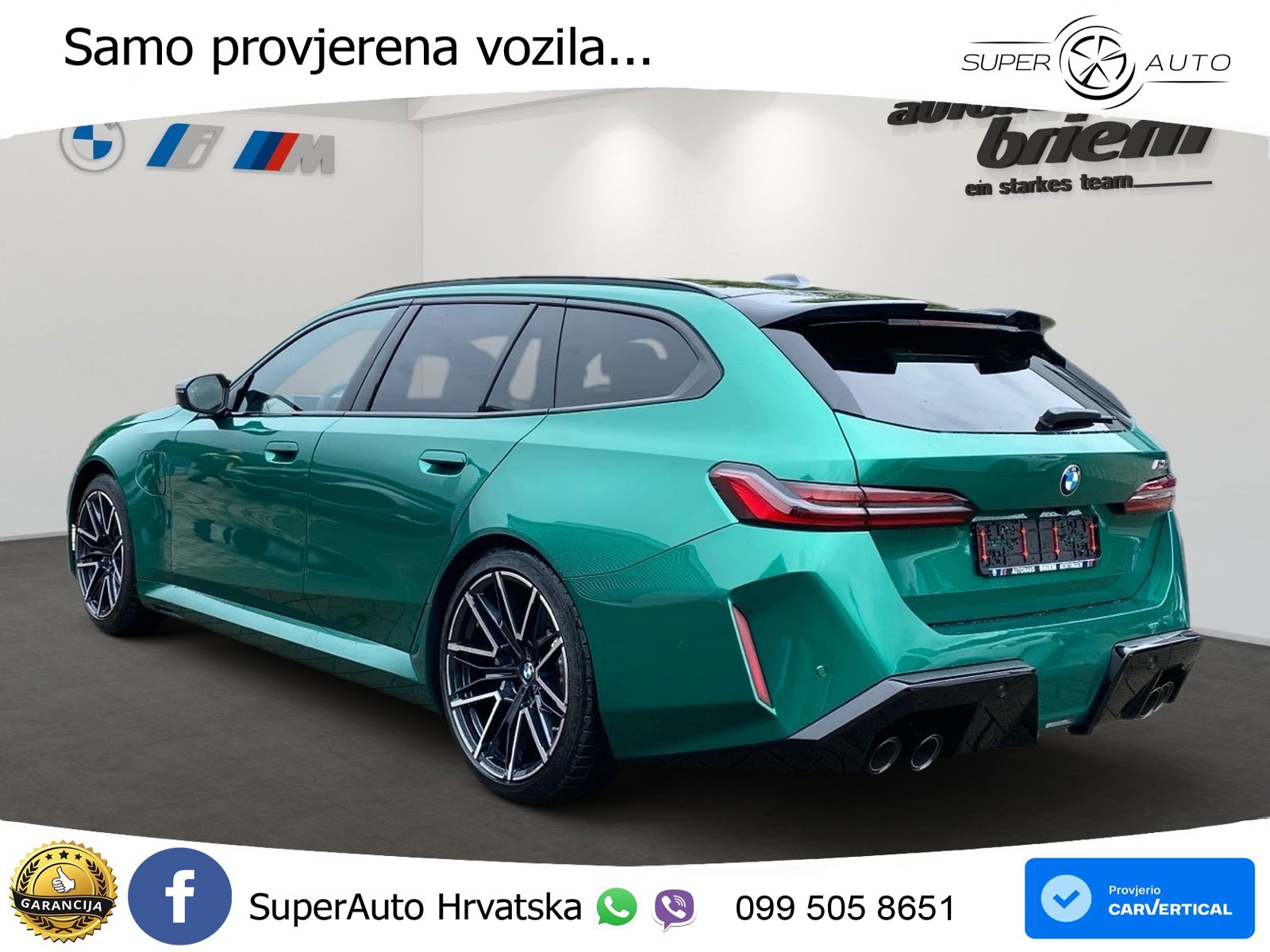 BMW M5 Touring 4.4 V8 (727 KS) xDrive Steptronic ACC+GR SJED+360+PANO