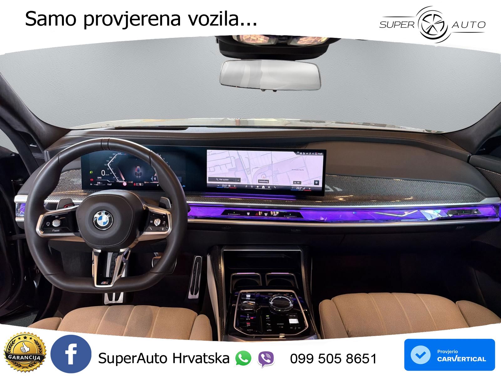 BMW 740d (299 KS) xDrive Steptronic M Sport ACC+HEAD+4xGR SJED+360+PANO