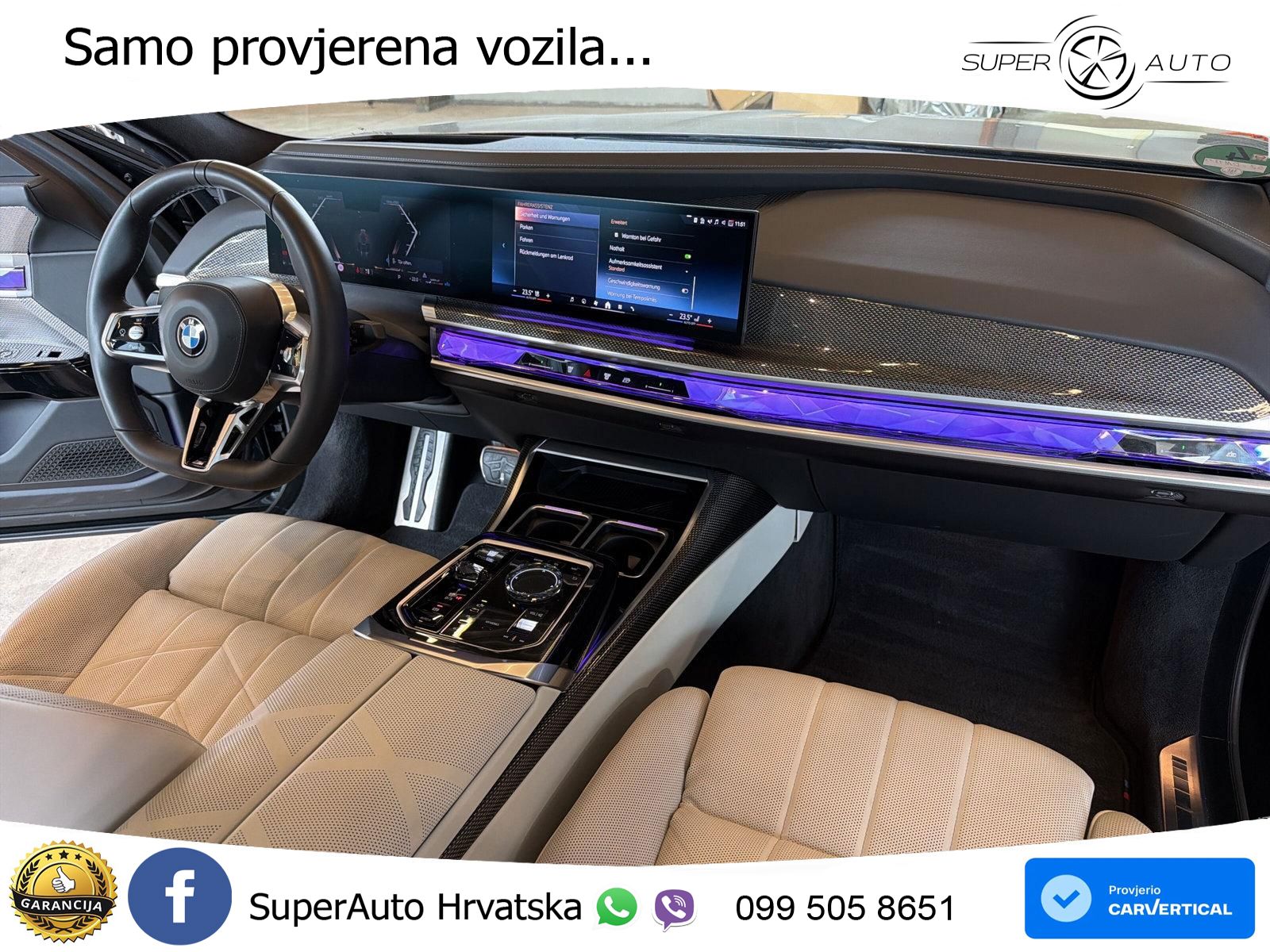 BMW 740d (299 KS) xDrive Steptronic M Sport ACC+HEAD+4xGR SJED+360+PANO