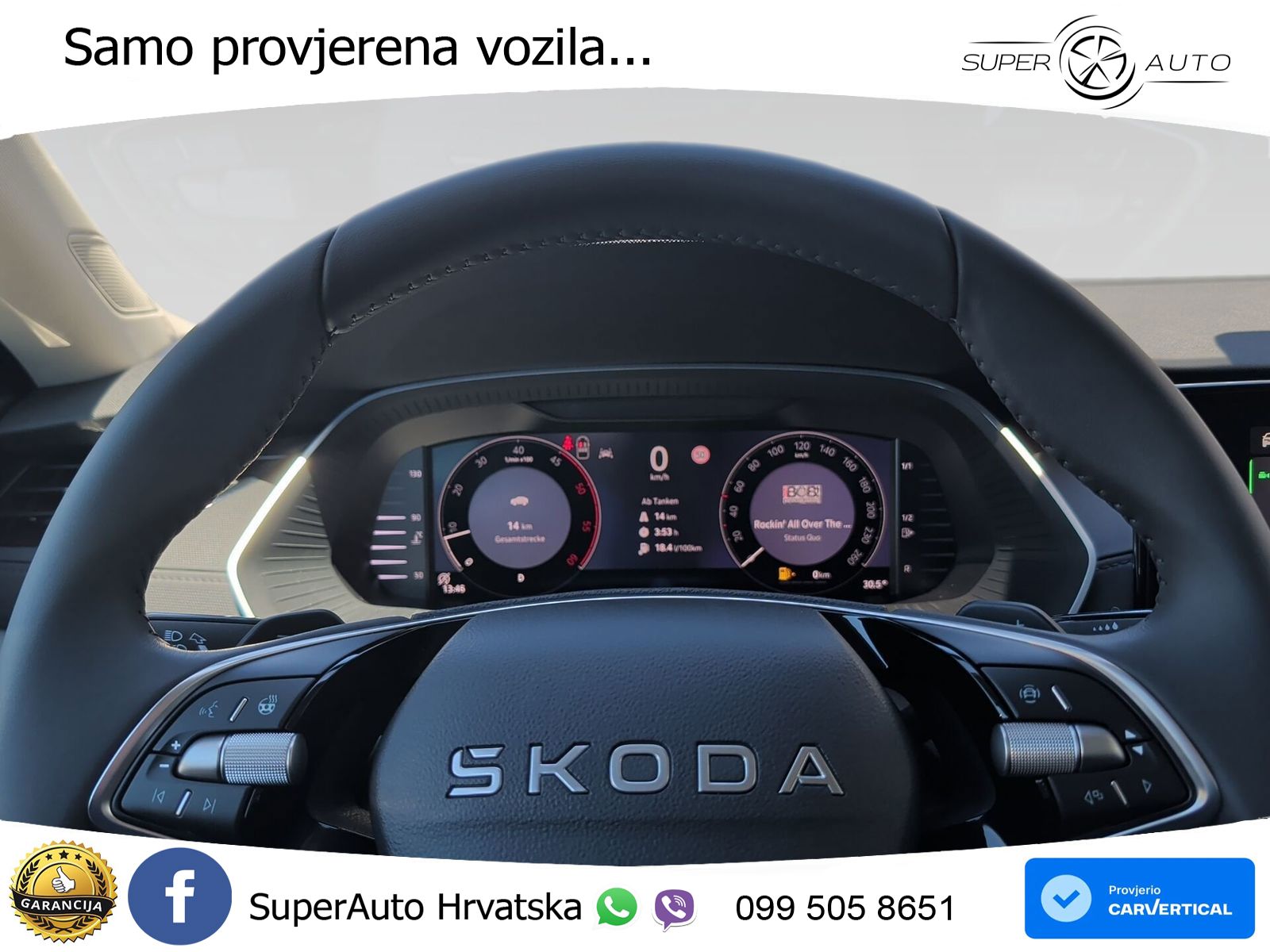 Škoda Octavia Combi 2.0 TDI (150 KS) DSG Selection LED+GR SJED+ACC