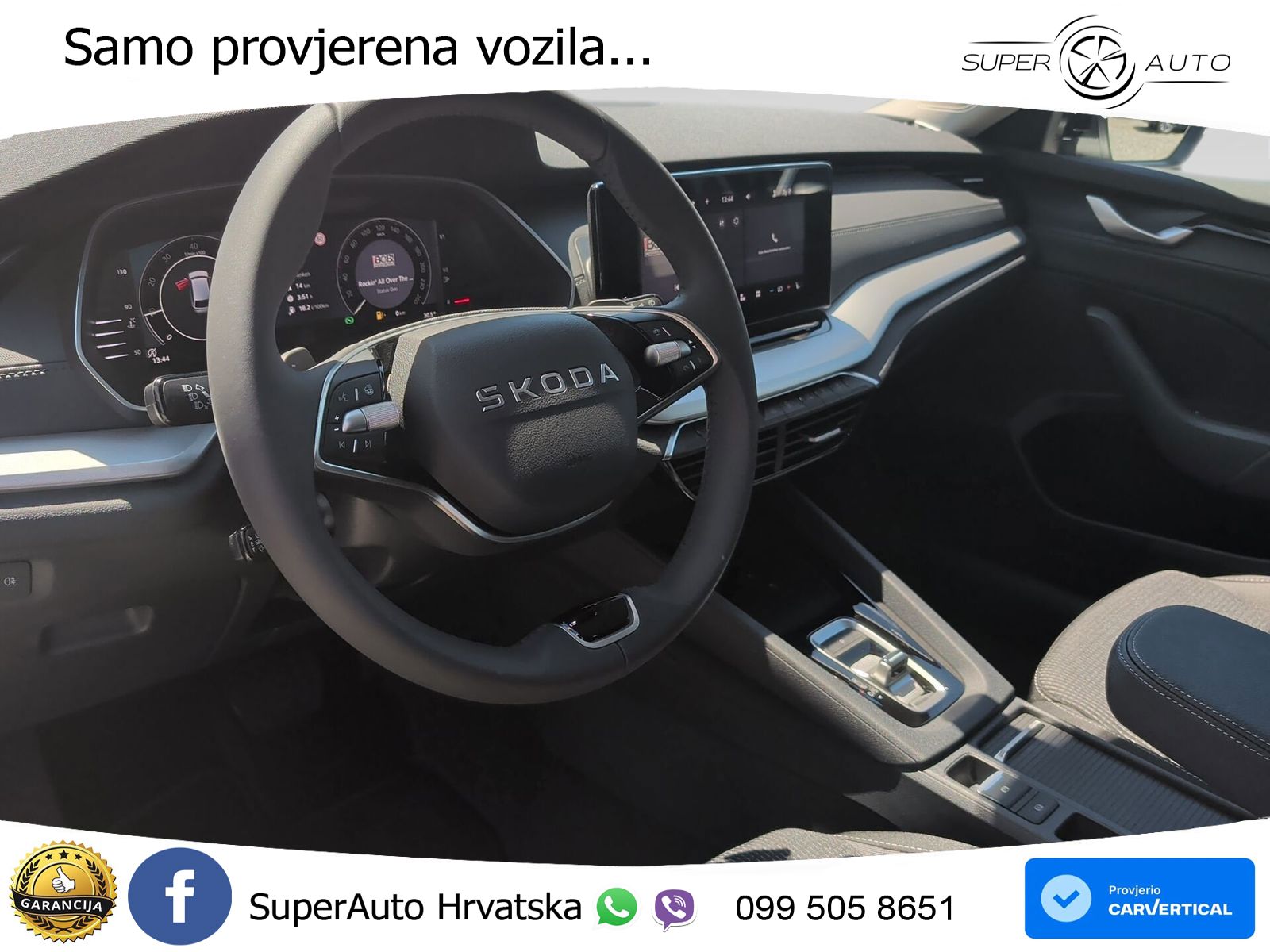 Škoda Octavia Combi 2.0 TDI (150 KS) DSG Selection LED+GR SJED+ACC