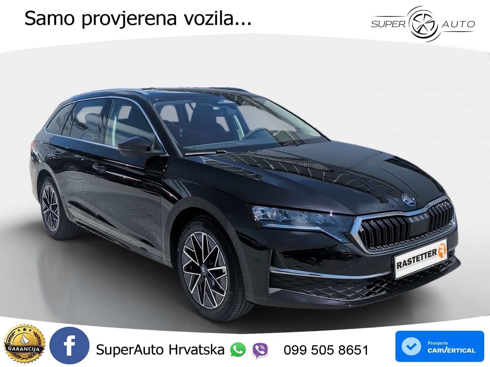 Škoda Octavia Combi 2.0 TDI (150 KS) DSG Selection LED+GR SJED+ACC