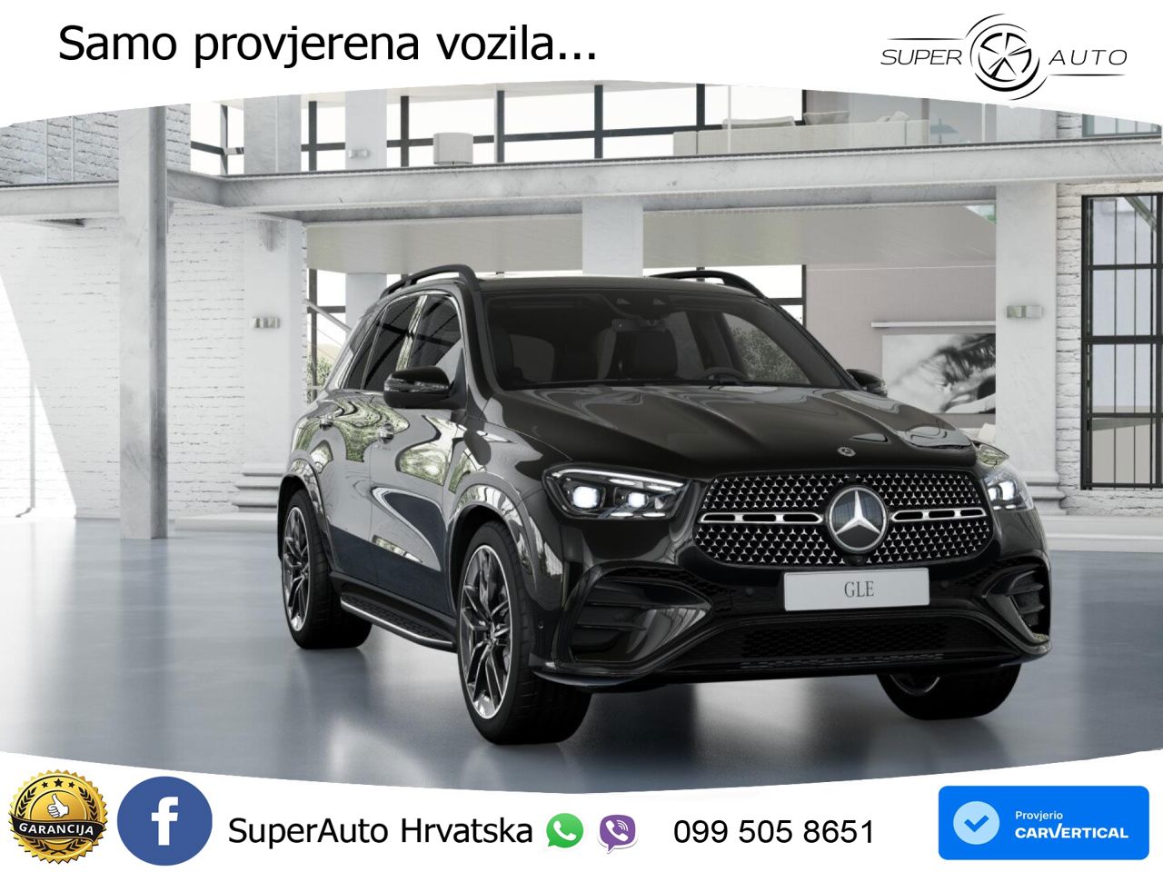 Mercedes GLE 450 3.0 (381 KS) EQ Boost 4MATIC 9G-TRONIC AMG ZRAČNI+ACC+GR SJED+360+PANO