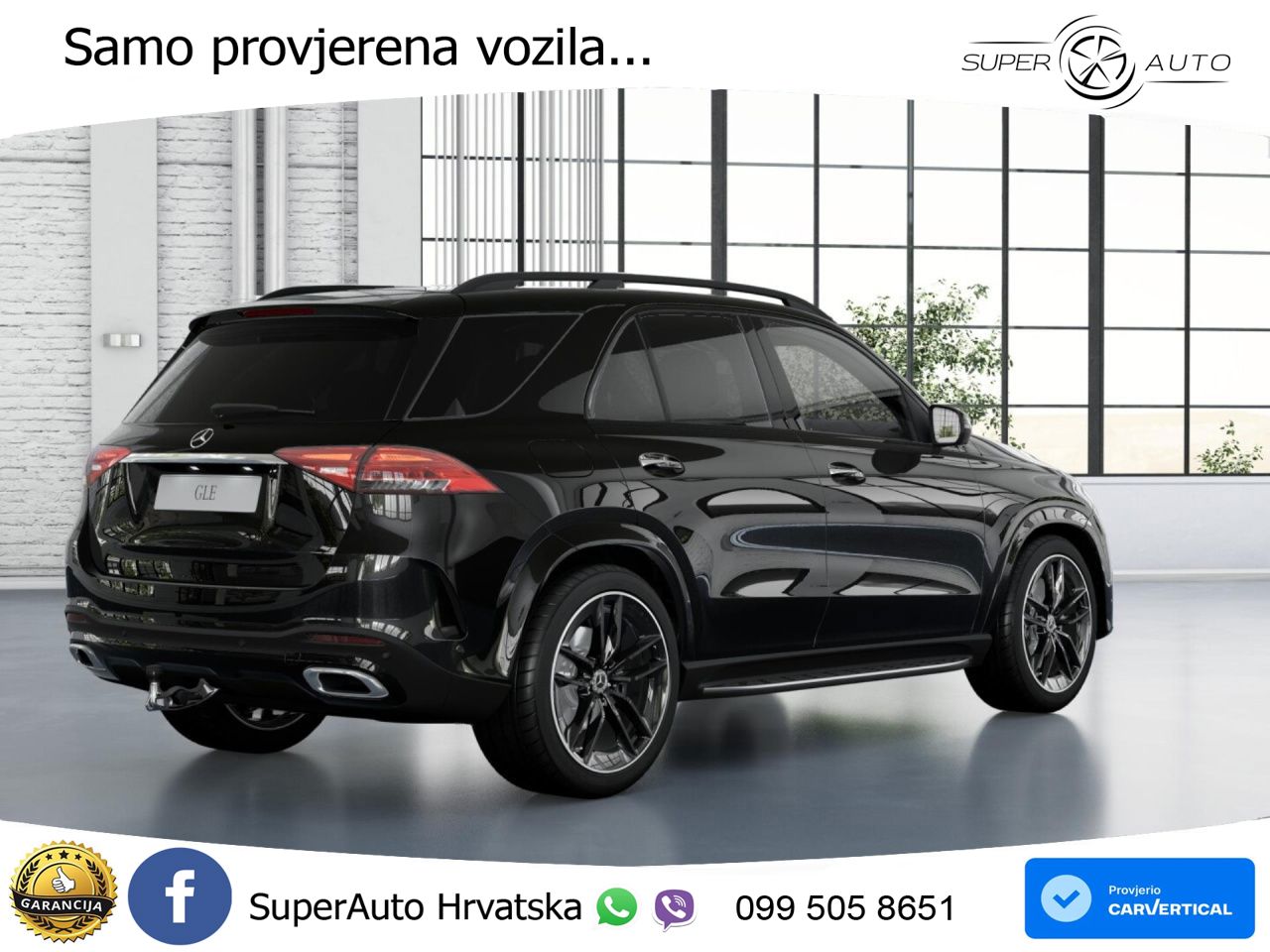 Mercedes GLE 450 3.0 (381 KS) EQ Boost 4MATIC 9G-TRONIC AMG ZRAČNI+ACC+GR SJED+360+PANO