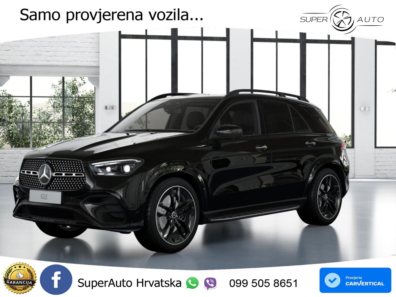 Mercedes GLE 450 3.0 (381 KS) EQ Boost 4MATIC 9G-TRONIC AMG ZRAČNI+ACC+GR SJED+360+PANO