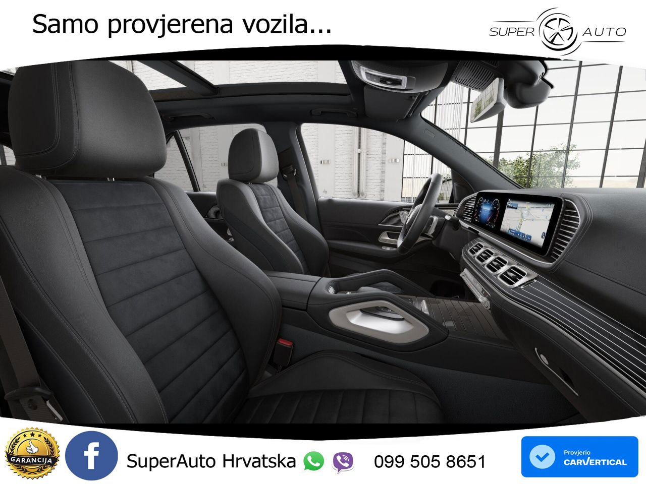 Mercedes GLE 450 3.0 (381 KS) EQ Boost 4MATIC 9G-TRONIC AMG ZRAČNI+ACC+GR SJED+360+PANO