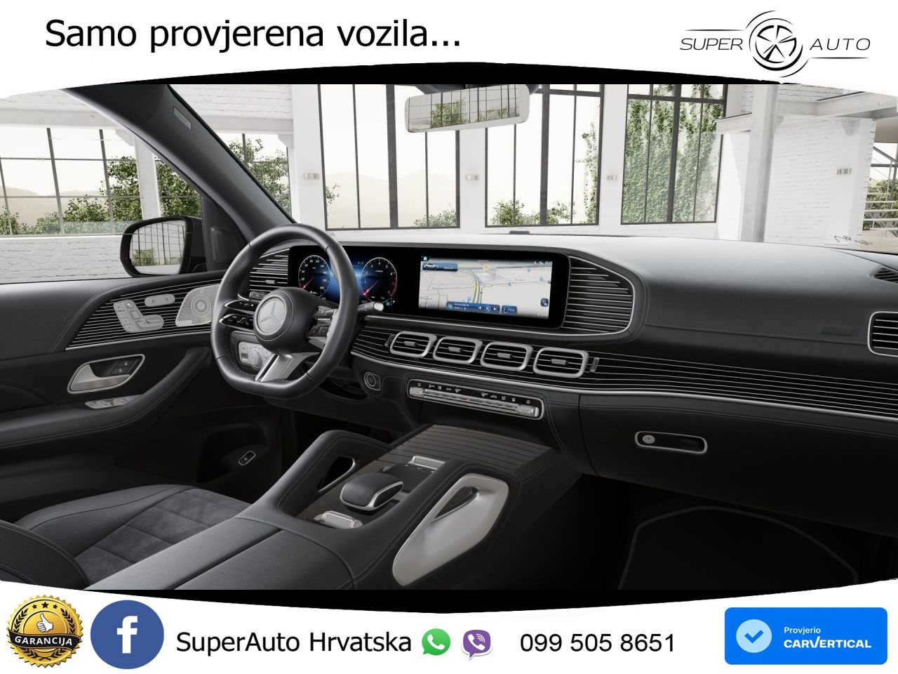 Mercedes GLE 450 3.0 (381 KS) EQ Boost 4MATIC 9G-TRONIC AMG ZRAČNI+ACC+GR SJED+360+PANO
