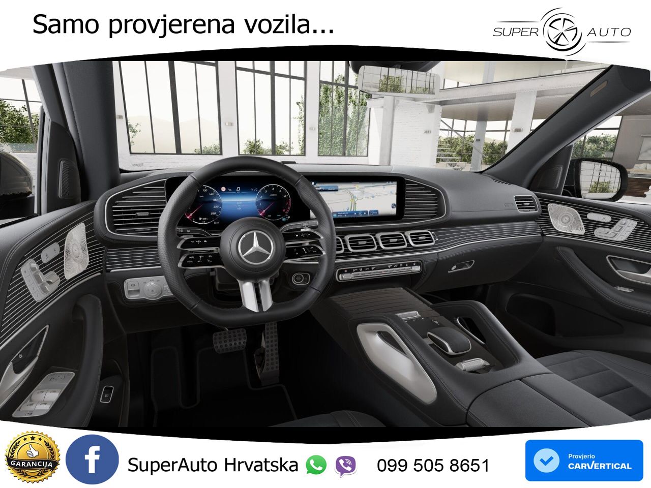 Mercedes GLE 450 3.0 (381 KS) EQ Boost 4MATIC 9G-TRONIC AMG ZRAČNI+ACC+GR SJED+360+PANO
