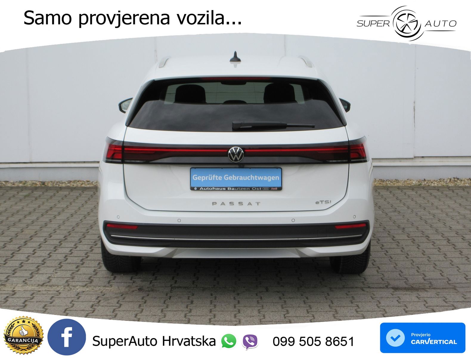 Volkswagen Passat Variant 1.5 eTSI (150 KS) DSG LED+GR SJED+ACC