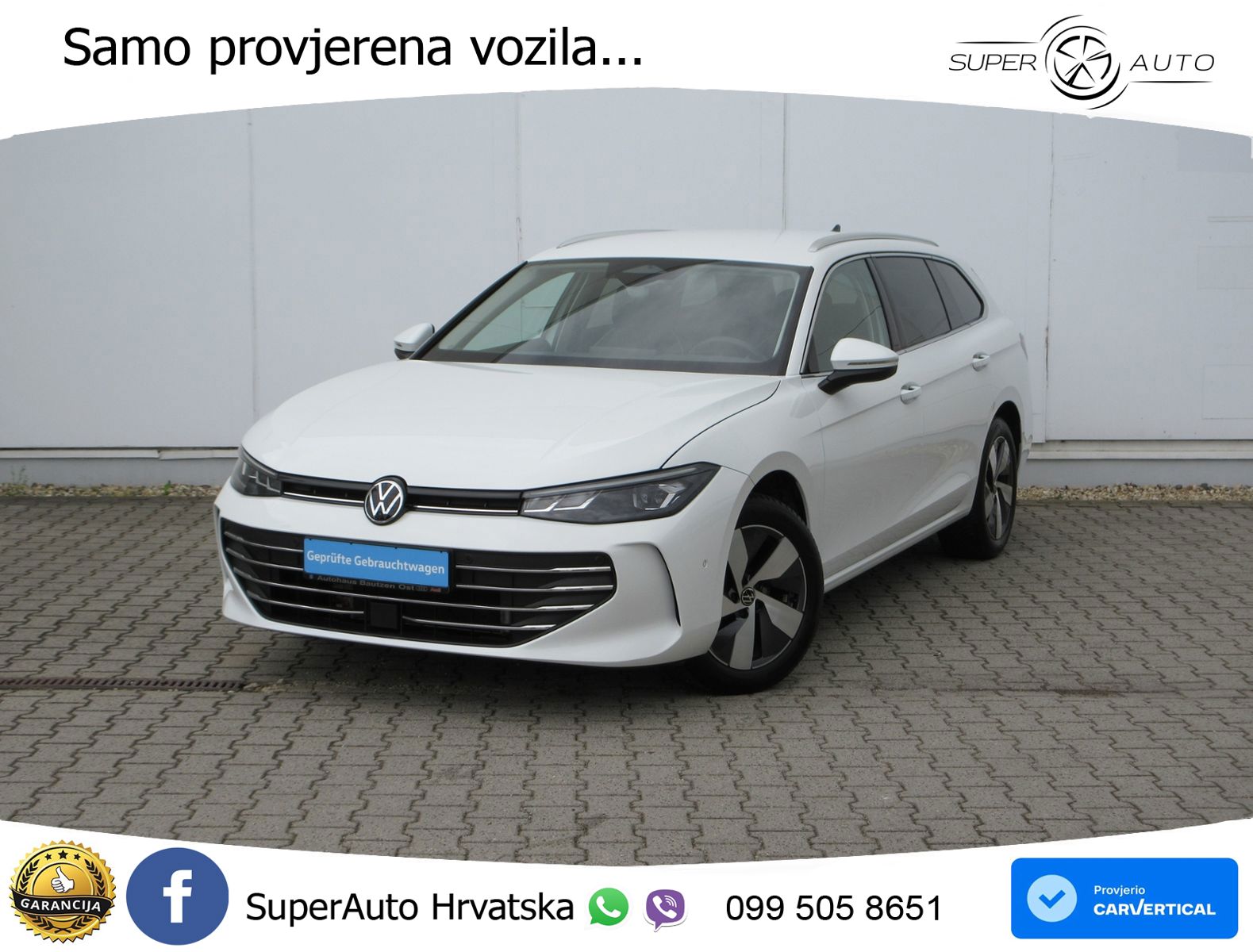 Volkswagen Passat Variant 1.5 eTSI (150 KS) DSG LED+GR SJED+ACC