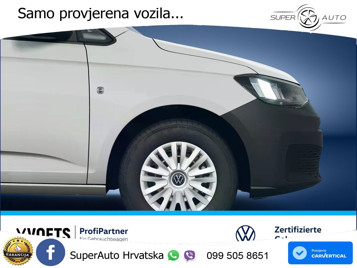 Volkswagen Caddy Cargo 2,0 l TDI 5 Jahre Herstellergarantie 102 KS